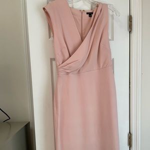 Pink form fitting dress